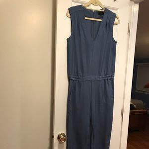 J. Crew blue jumpsuit